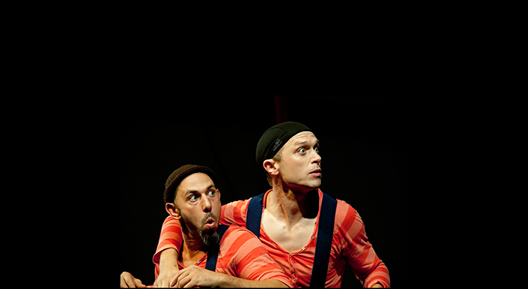 Jaron and Slater in the award-winning Submarine Show